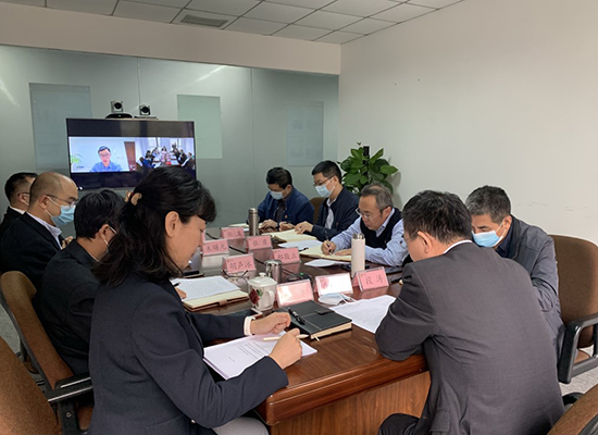 九州ku酷游集团召开党委理论学习中心组学习钻研会